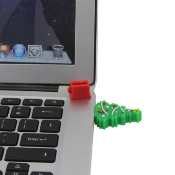 Unidad flash USB de árbol de Navidad
