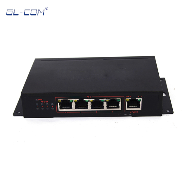  10/100M ethernet fiber switch POE gigabit with 1 SFP ports