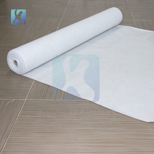 white sticky felt needle punched non woven fabric