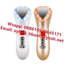 Red Blue Light Therapy Skin Hot and Cold Facial Massager