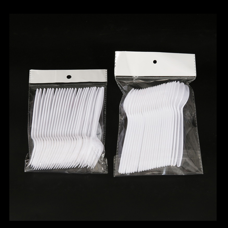 High quality long duration time bulk disposable plastic spoons fork cutlery