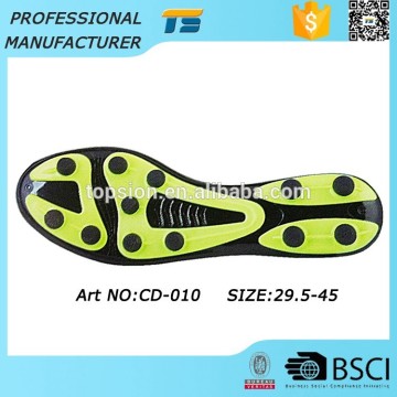 Low Price Durable Shoe Sole Trade Tpu Colored Kids Football Shoe Sole