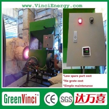 Can burn a variety of fuel energy conservation biomass gasifier