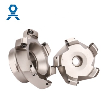 KM 45 Degree Face Mill Cutter Carbide / KM12 Face Milling Cutter