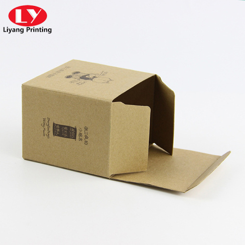 Custom 350g paper skin care cream packing boxes