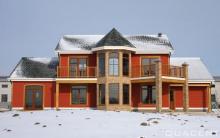 Environmental Friendly Residential Wood Home Package