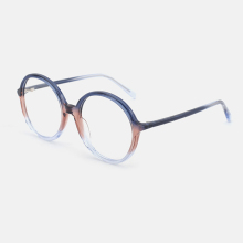 Round Acetate Women's Optical Frames 24A3236