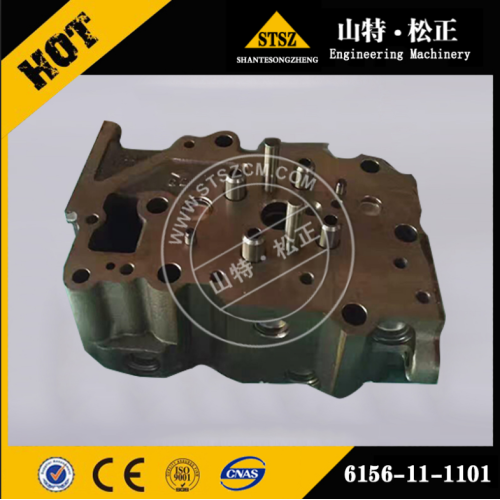 Kepala Silinder 6251-11-1100 untuk Komatsu Enginme SAA6D125E-5F