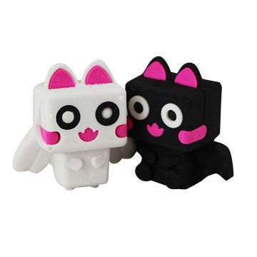 Attractive lovely TPR 3D puzzle erasers