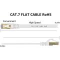 Плоский гигабитный экранированный кабель LAN CAT7 Ethernet с разъемом RJ45