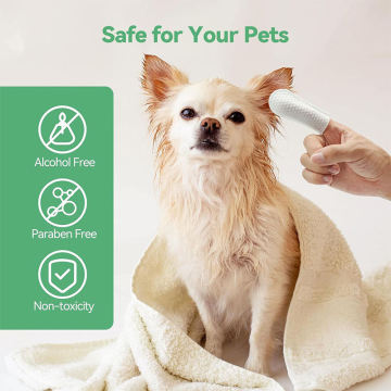 Soft Finger Cots for Effective Pet Dental Care