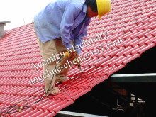 Easy installation new roofing sheet production line