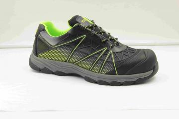 Different style Kpu orange green mesh  shoes