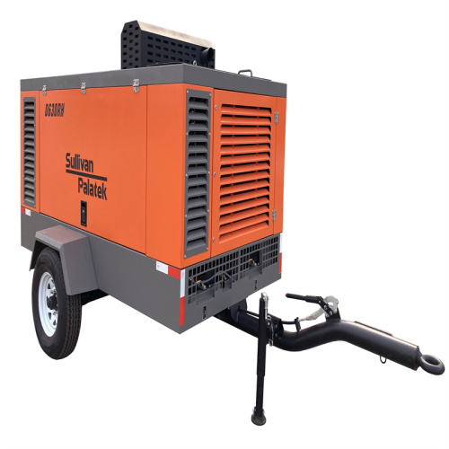 Compressor de ar de parafuso portátil com acionamento a diesel