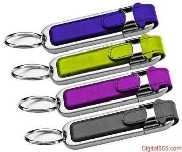 Leather USB Memory Drive Printing Customized Logo USB Driver