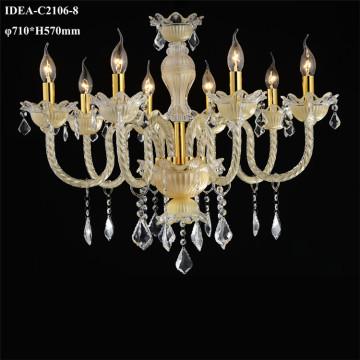 glass crystal lighting chandelier candle lighting