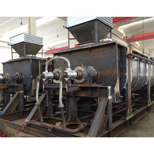 Electroplating Sewage Sludge Hollow Paddle Dryer Paddle Drying Machine