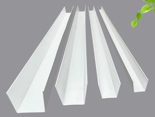พลาสติก PVC Gutter Downspout / PVC Gutter Hanger