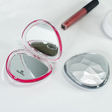 Portable Small Mirror HandHeld Heart Mirror Pocket Mirror