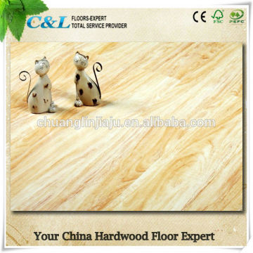 Wood texture high gloss laminate flooring