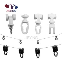 JIEYING S Shape Wire Runner for Curtain Rail Tracks