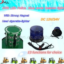 54W LED Roating Police Blue cober beacon light