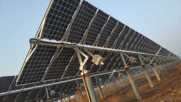 Custom solar tracker photovoltaic single axis solar tracker