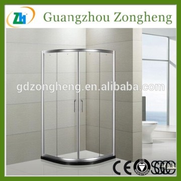 Vertical Folding Glass Partitions for Bathroom/Shower Room