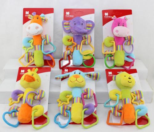 18cm Educational baby toy  with card