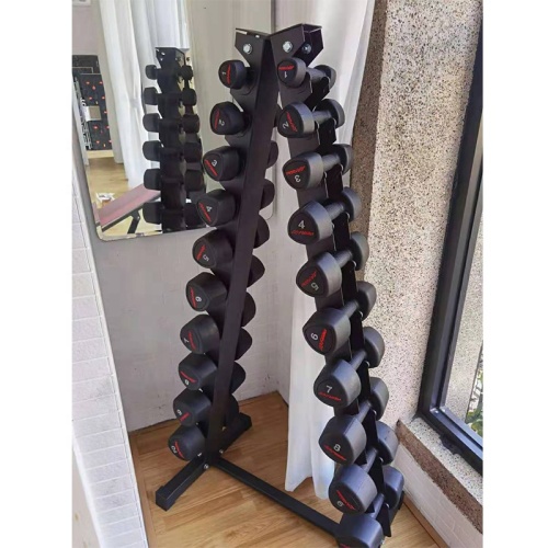 Gym Exercise 10 Pairs Vertical Dumbbell Rack Stand