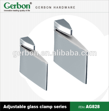 fancy design zinc alloy glass panel holder