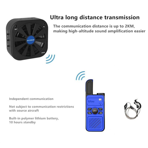 Altavoces inalámbricos con distancia de transmisión de 3 km