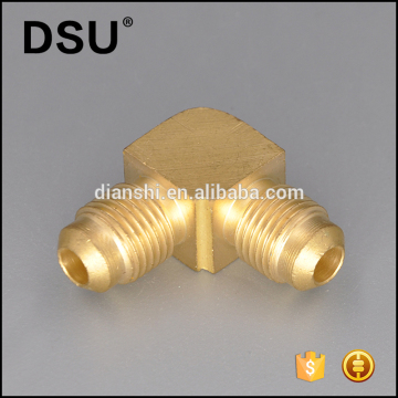 Brass Tube Fitting, 90 Degree Elbow, Flare