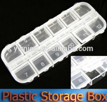 12 Compartment Nail Art Storage Box