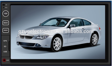 7 inch 2 DIN car mp5 player touch screen with GPS,double din car dvd player