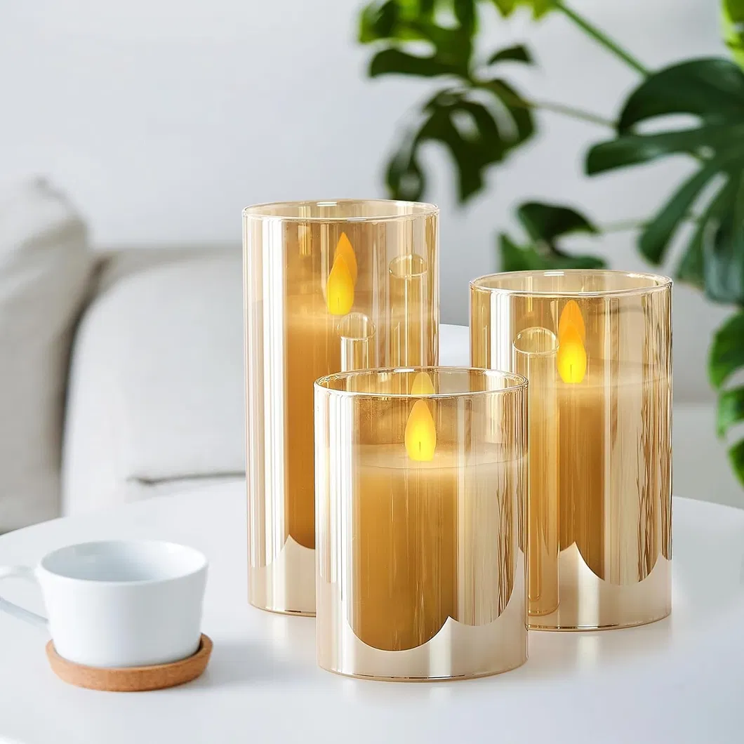 LED Electronic Smokeless Candle, Holiday Confessions Restaurant Decoration