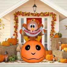 Custom Inflatable Thanksgiving Turkey: Blow-Up Yard and Mall Decoration