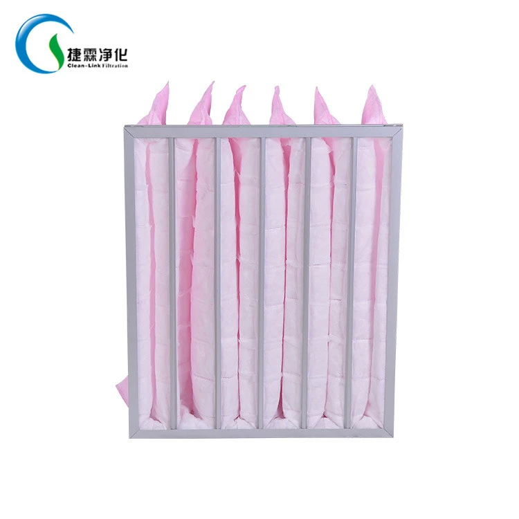 Guangzhou Medium Effieicny Synthetic Fiber Filter Bag (manufacture)