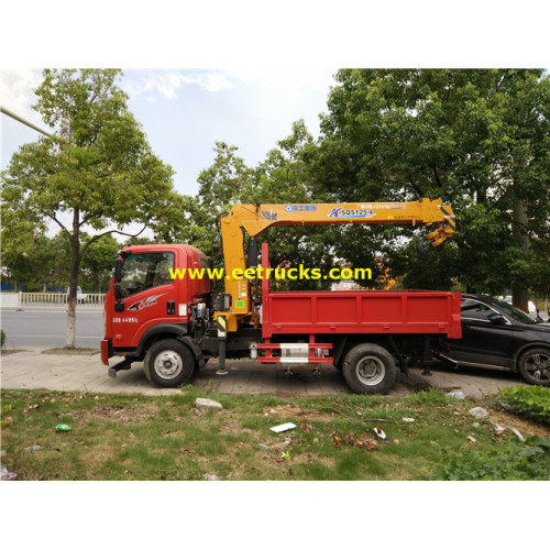 5ton Three arms XCMG Truck Cranes