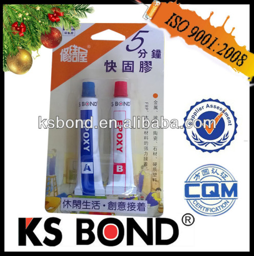 Fast Curing adhesive (household glue)