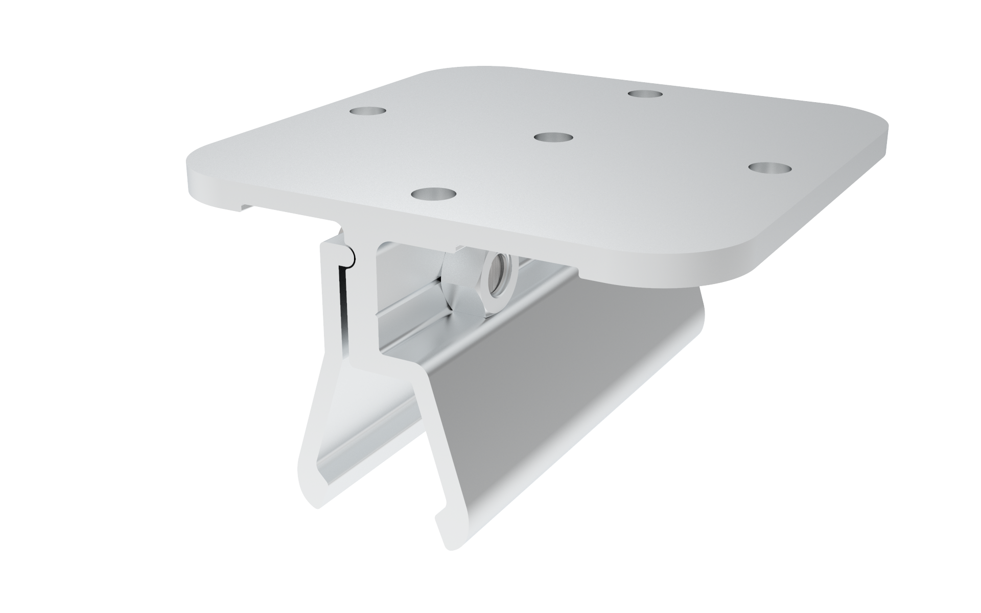 Abrazadera de costura vertical ovalada de expansión de sección Section Expansion Oval Standing Seam Clamp