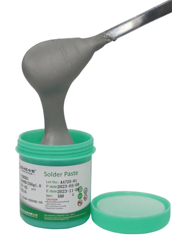 Zhongshi Sn5Pb92.5AG2.5 Tin-Lead Solder Paste
