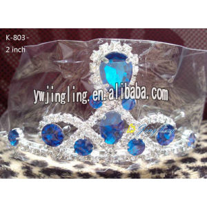 Sapphire Rhinestone Girl Pageant Tiaras