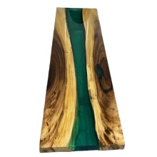 Zebra Woodslab Dining Table for Big Family