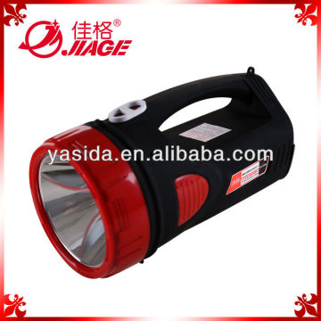 Plastic 3 ways Rechargeable LED Search Torchlight