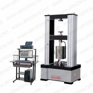 Tensile testing machine for steel wire