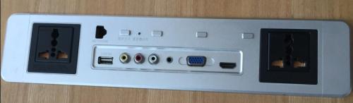 multi media desktop media hub power socket hdmi