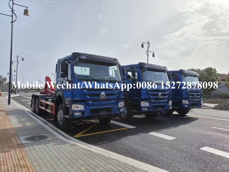 Camión de basura de cargador de gancho (6) Hook Loader Garbage Truck (6)