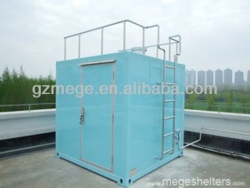 Monitoring equipment shelters