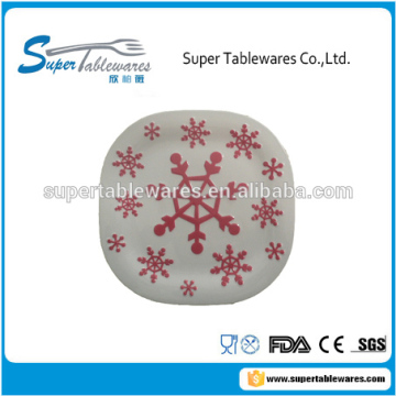 Square Christmas Plates Cheap